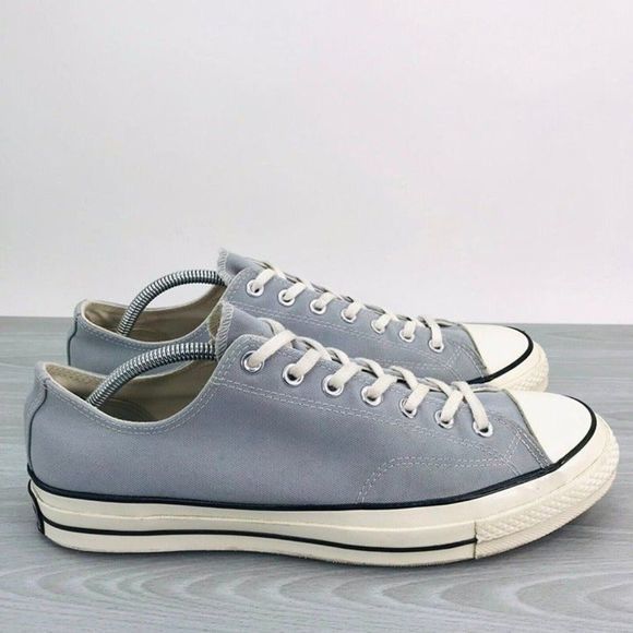 VTG Converse Chuck Taylor All Star 70 Low OX Wolf Grey Shoes 170555C Unisex - Picture 2 of 11